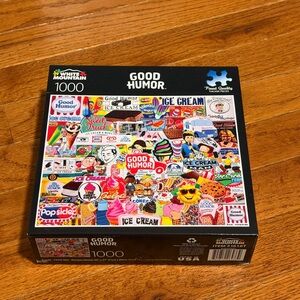 Good Humor Ice Cream Puzzle Box - Colorful Retro Collage